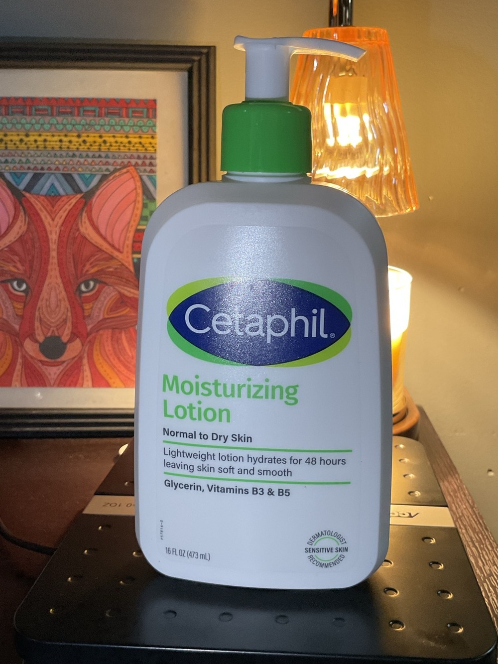 Cetaphil Moisturizing Lotion for Normal to Dry Skin. Hydrates for 48hrs. 16oz